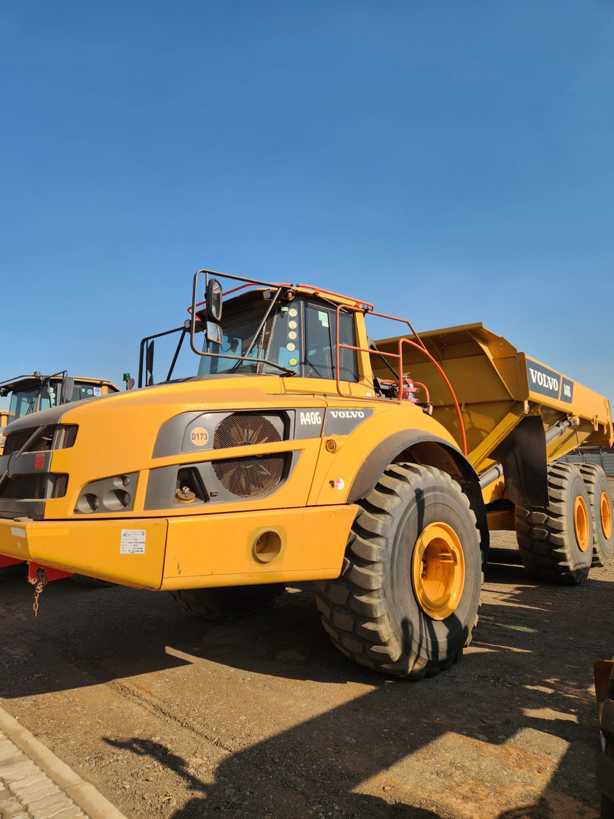 Volvo A40G articulated dump truck