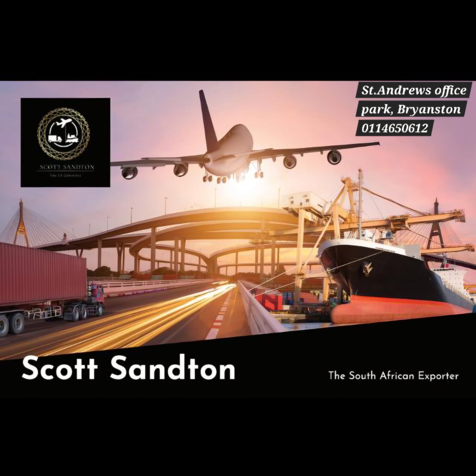 Scott Sandton cross-border road, sea and air freight