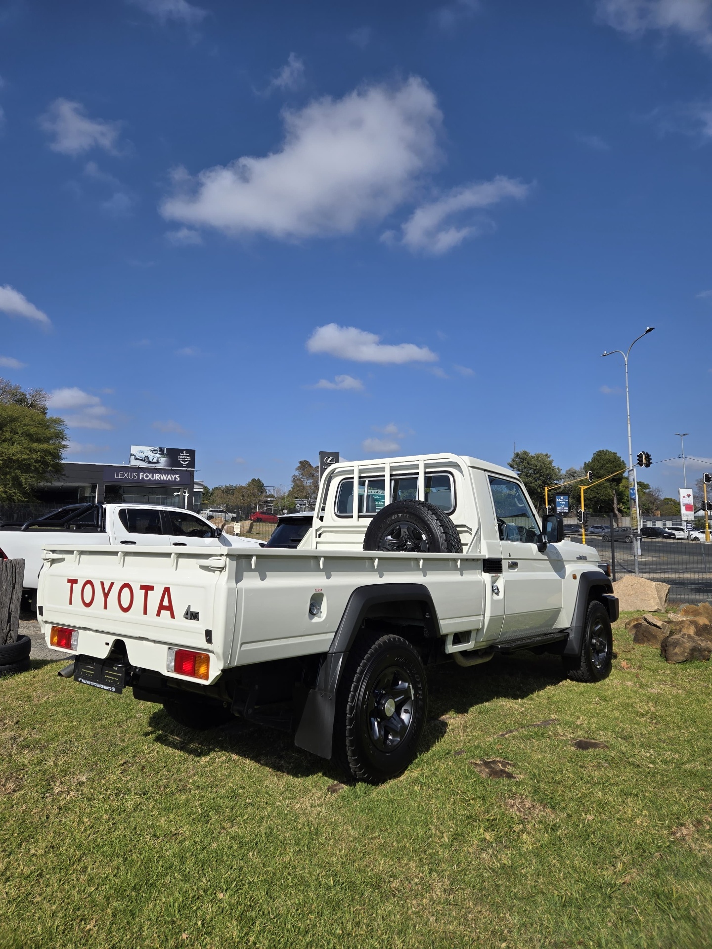 Toyota Land Cruiser pickup ready for export